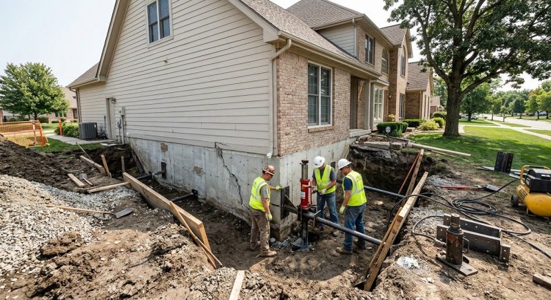 Exterior Foundation Repair