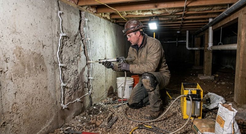 Basement Foundation Repair in Heber City, UT