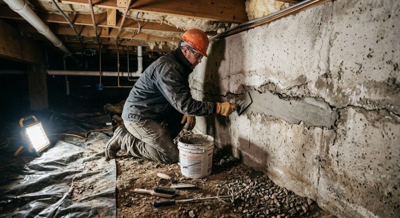 Basement Foundation Repair in Pleasant Grove, UT