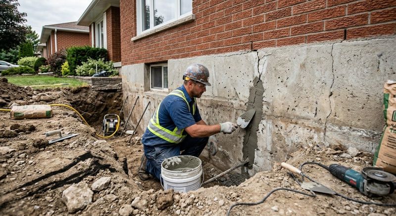 Basement Foundation Repair in Pleasant Grove, UT