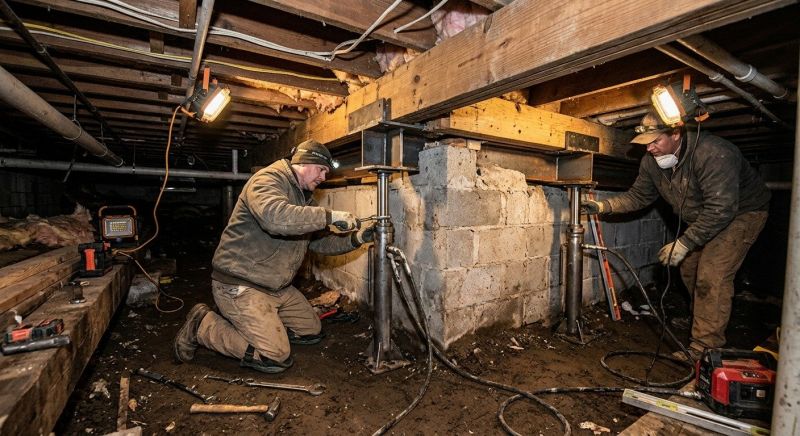 Basement Foundation Repair in Wasatch County, UT