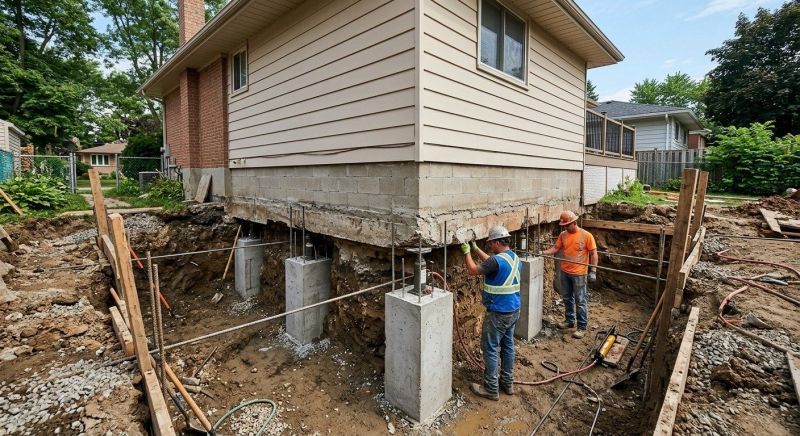 Basement Underpinning in Park City, UT