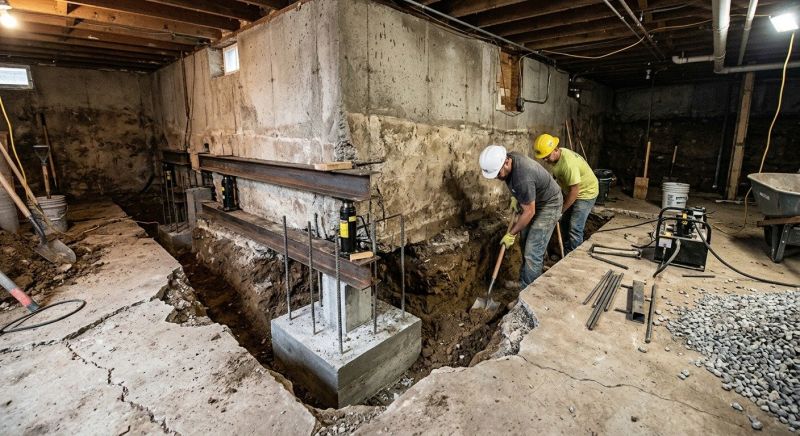 Basement Underpinning in Park City, UT
