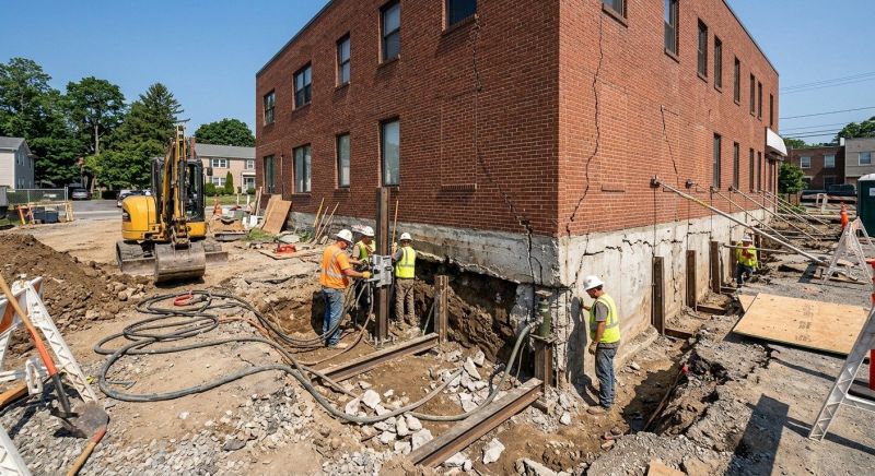 Building Foundation Repair in Kamas, UT