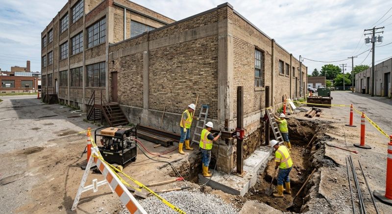 Building Foundation Repair in Park City, UT