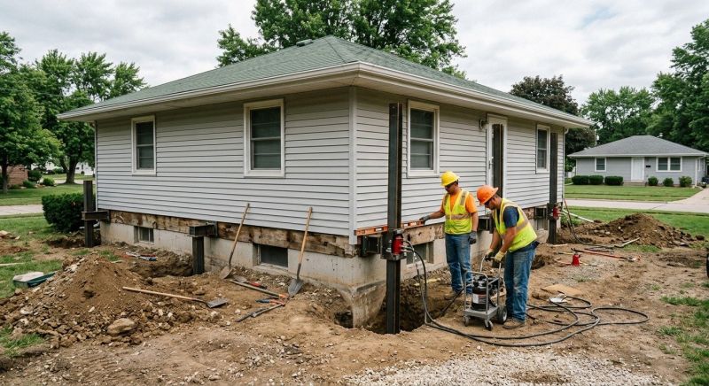 Concrete Foundation Leveling in Coalville, UT