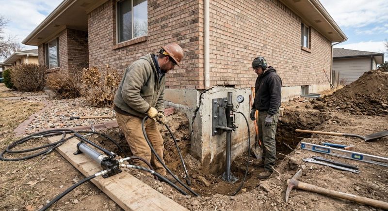 Concrete Foundation Repair in Oakley, UT