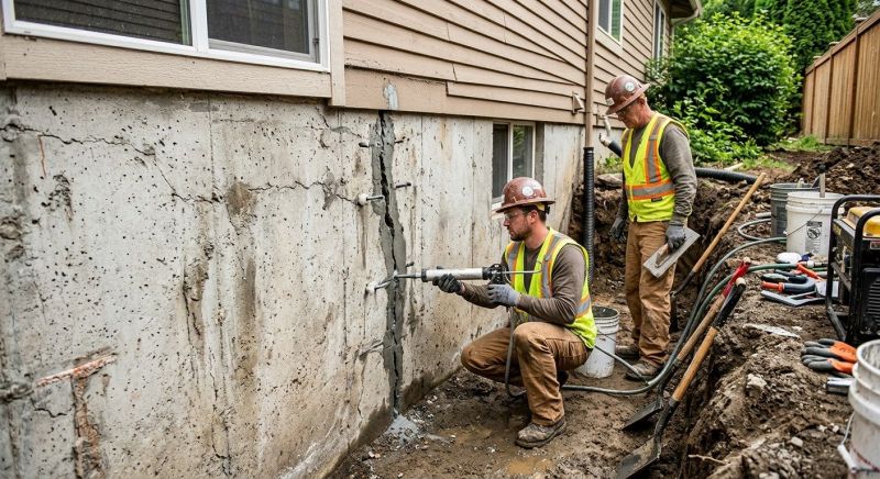 Cracked Foundation Repair in American Fork, UT