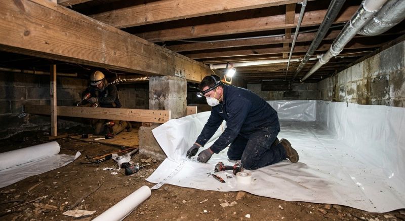 Crawl Space Leveling in Park City, UT
