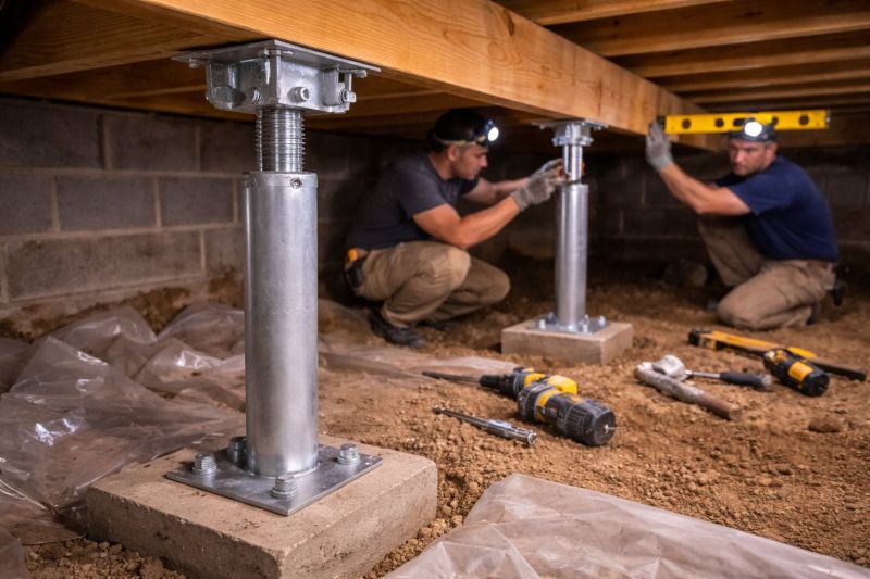 Crawlspace Structural Repair in Park City, UT