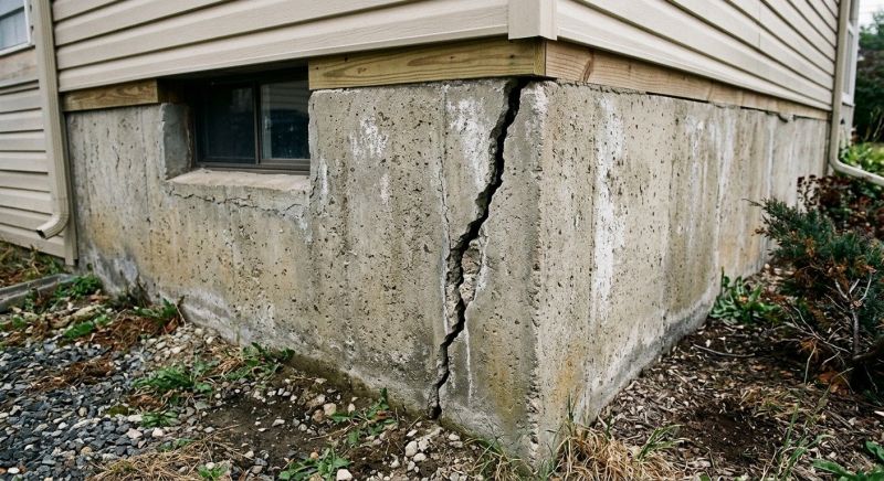 Foundation Crack Repair in Millcreek, UT