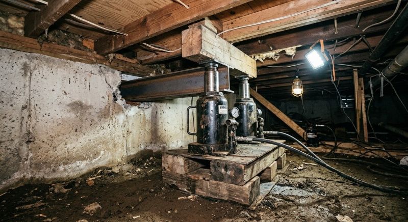 Foundation Jacking in Draper, UT