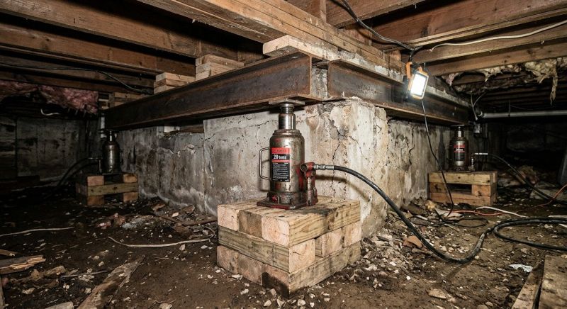 Foundation Jacking in Kamas, UT
