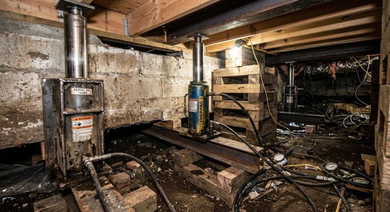 Foundation Jacking in Oakley, UT