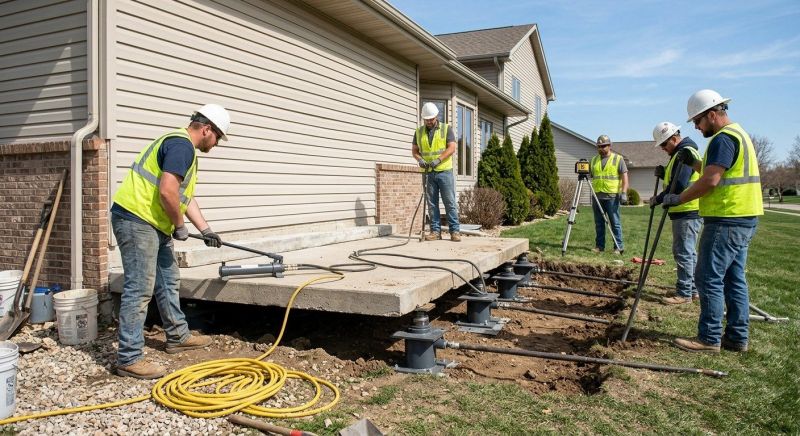 Foundation Lifting in Pleasant Grove, UT
