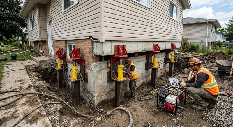 Foundation Lifting in Pleasant Grove, UT