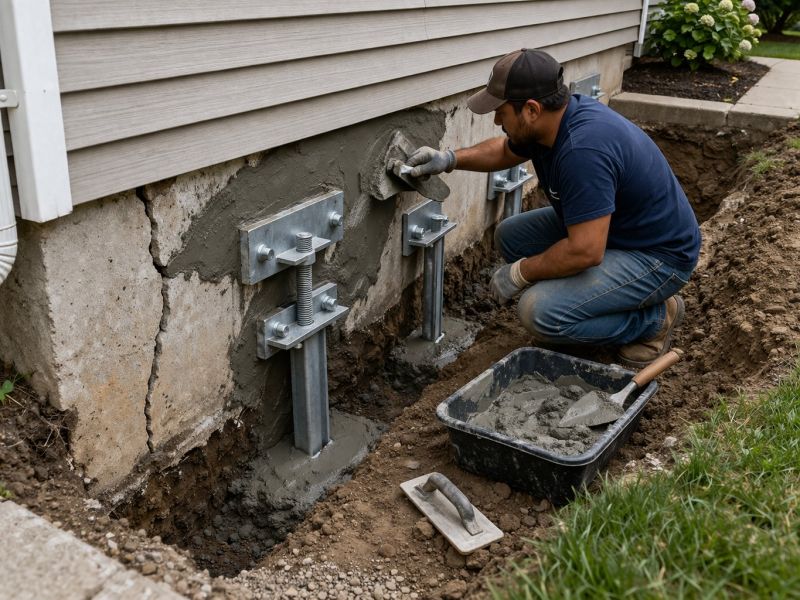 Foundation Pier Repair in Park City, UT