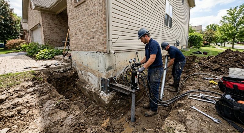 Foundation Settlement Repair in Park City, UT