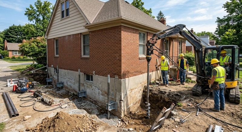 Foundation Stabilizing in Millcreek, UT