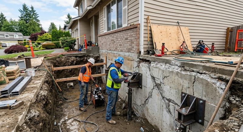 Foundation Structural Repair in Sandy, UT