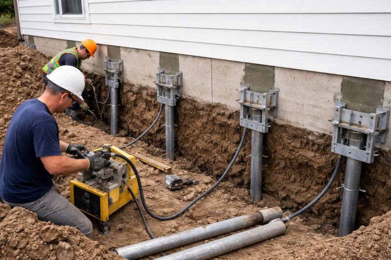 Helical Piers Installation in Park City, UT