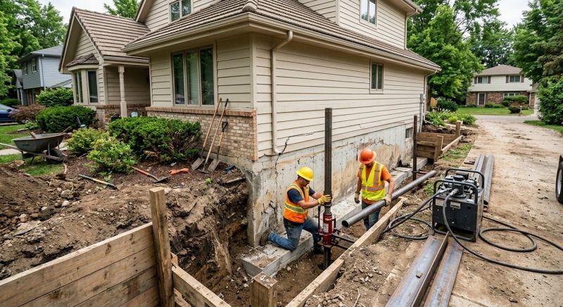 Home Foundation Repair in Kamas, UT