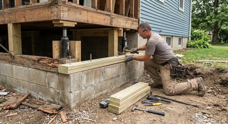 Home Foundation Repair in Midvale, UT