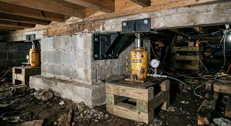 House Foundation Leveling in Park City, UT