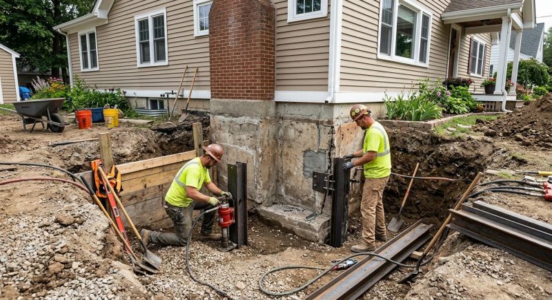 House Foundation Repair in Coalville, UT