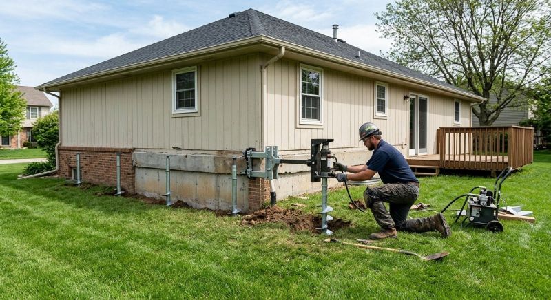 Settling Foundation Service in Midway, UT
