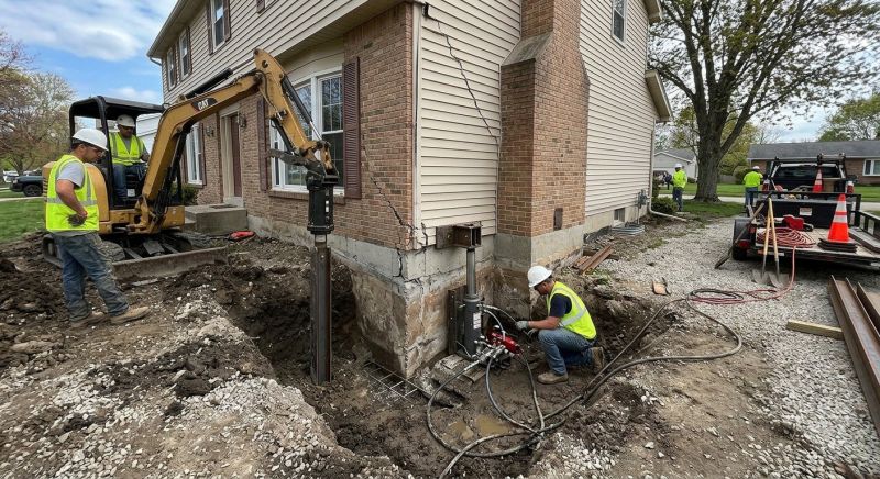 Sinking Foundation Repair in American Fork, UT