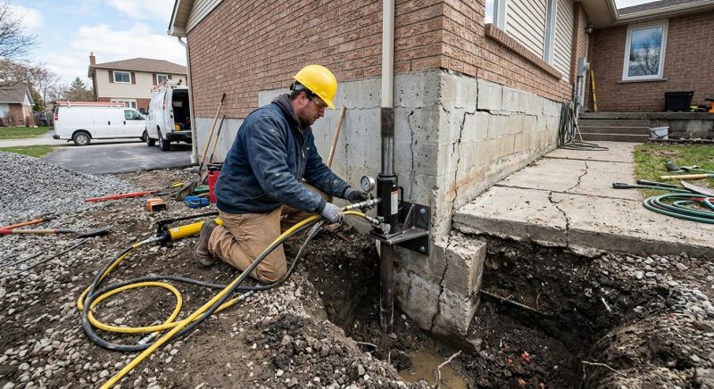 Sinking Foundation Repair in Kamas, UT