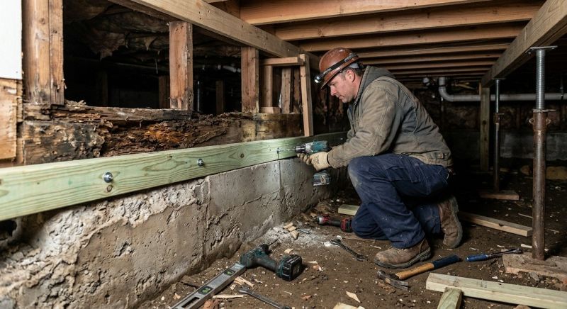 Sinking Foundation Repair in Sandy, UT