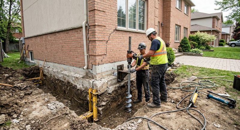 Sinking Foundation Repair in Wasatch County, UT