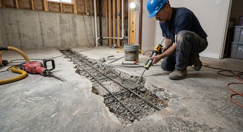 Slab Foundation Repair in Park City, UT