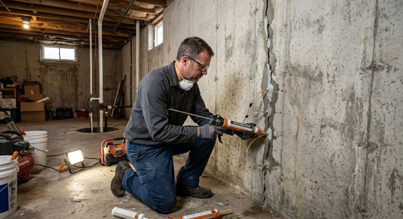 Structural Crack Repair in Park City, UT