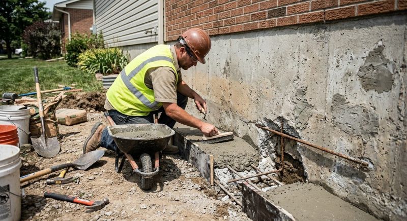 Concrete Foundation Repair in Pleasant Grove, UT