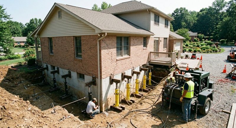 Foundation Jacking in Midway, UT