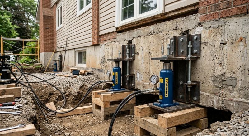 Foundation Jacking in Millcreek, UT