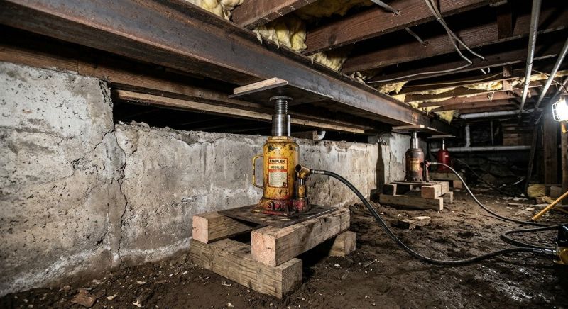 Foundation Jacking in Alpine, UT