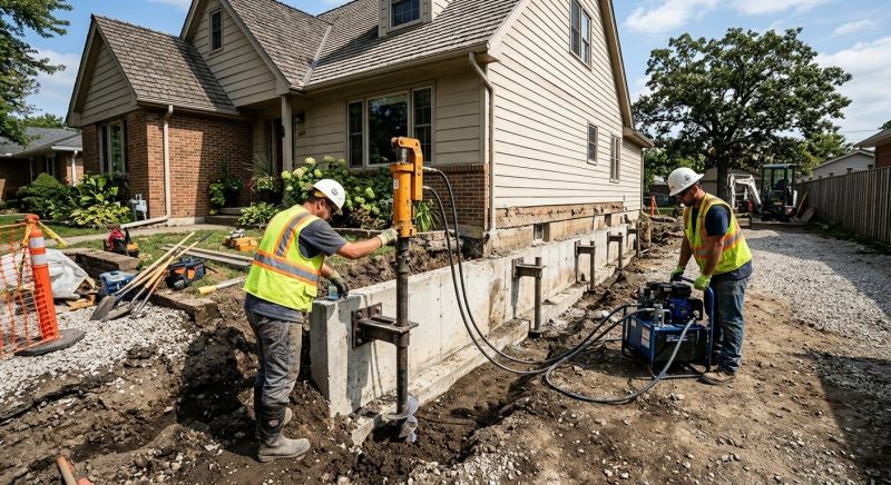 Foundation Stabilizing in Kamas, UT