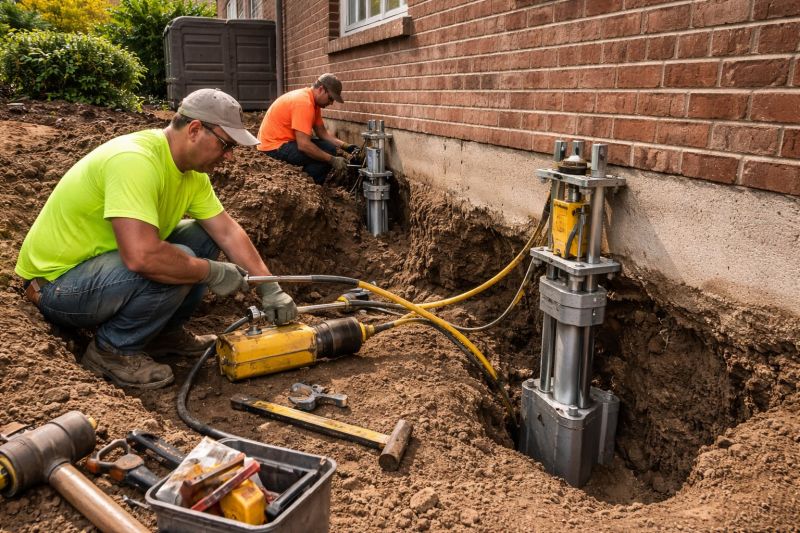 Settling Foundation Service in Alpine, UT